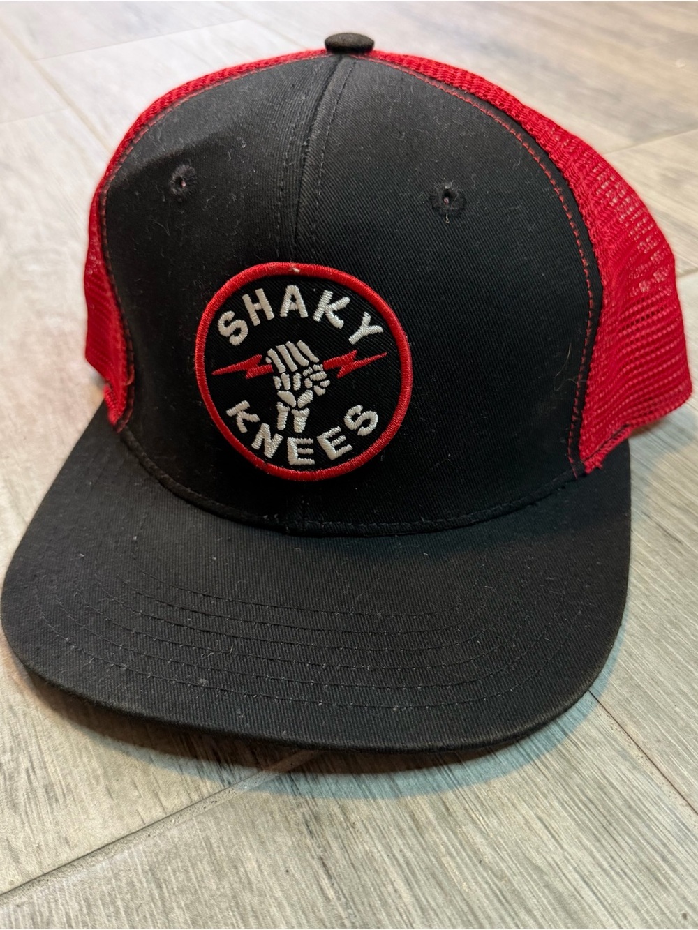 Shaky Knees Music Festival Red Trucker Hat Snap Back Cap